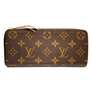 Louis Vuitton Rose Pink Ballerine long wallet canvas Monogram brown